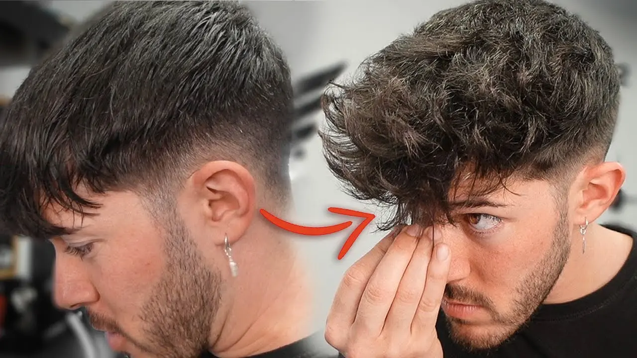 como tener el pelo ondulado hombres naturalmente - Cómo ondular el cabello de los hombres