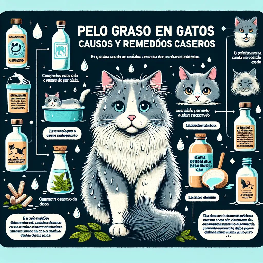 porque mi gato tiene el pelo graso - Cómo quitar lo grasoso a un gato