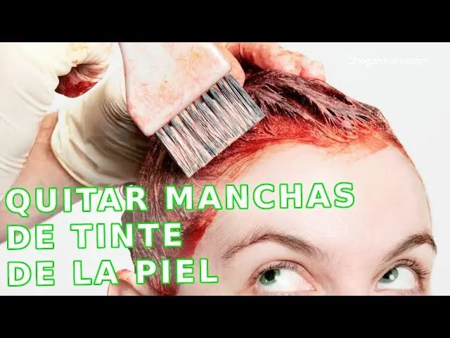 como quitar restos de tinte del pelo en la piel - Cómo quitar los restos de tinte de la piel