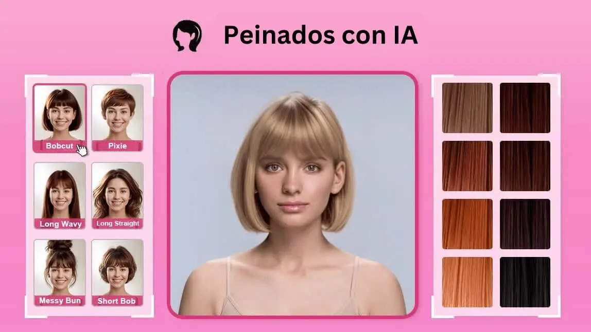 diseños de cortes de pelo para mujer - Cómo saber qué corte de cabello me queda app