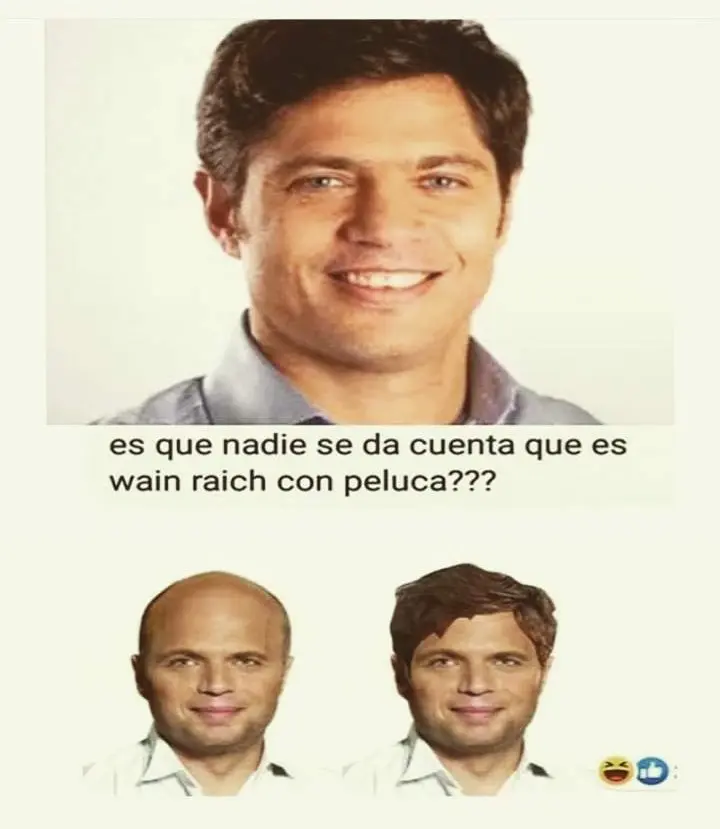 kicillof wainraich con peluca - Cómo salió Axel Kicillof en la provincia