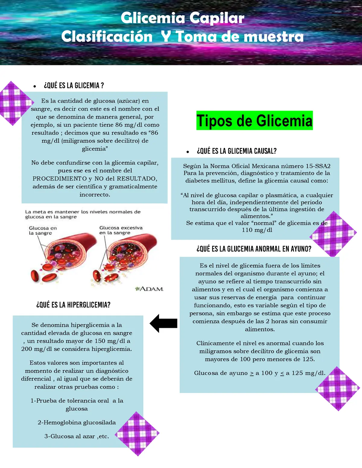 como se abrevia glucemia capilar - Cómo se abrevia la toma de glucosa