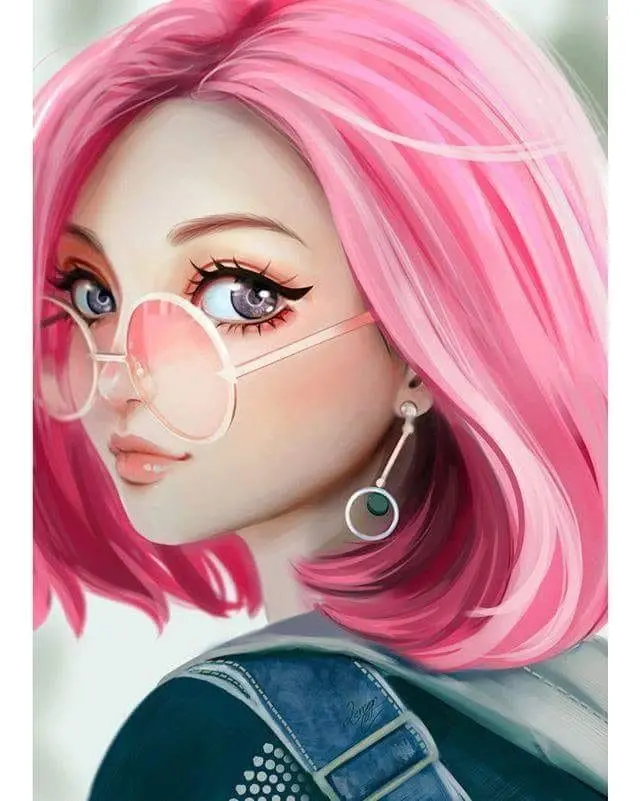 dibujos chica pelo rosa - Cómo se llama el anime de una chica de pelo rosa