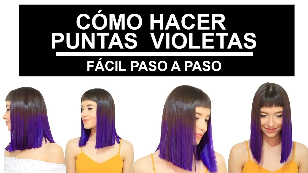 como decolorar el pelo en las puntas - Cómo se llama la decoloración de las puntas del cabello