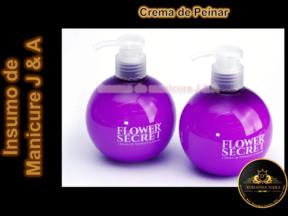 crema de peinado capilar flower secret - Cómo se ocupa la crema de tratamiento capilar keratina Flower Secret de frutilla