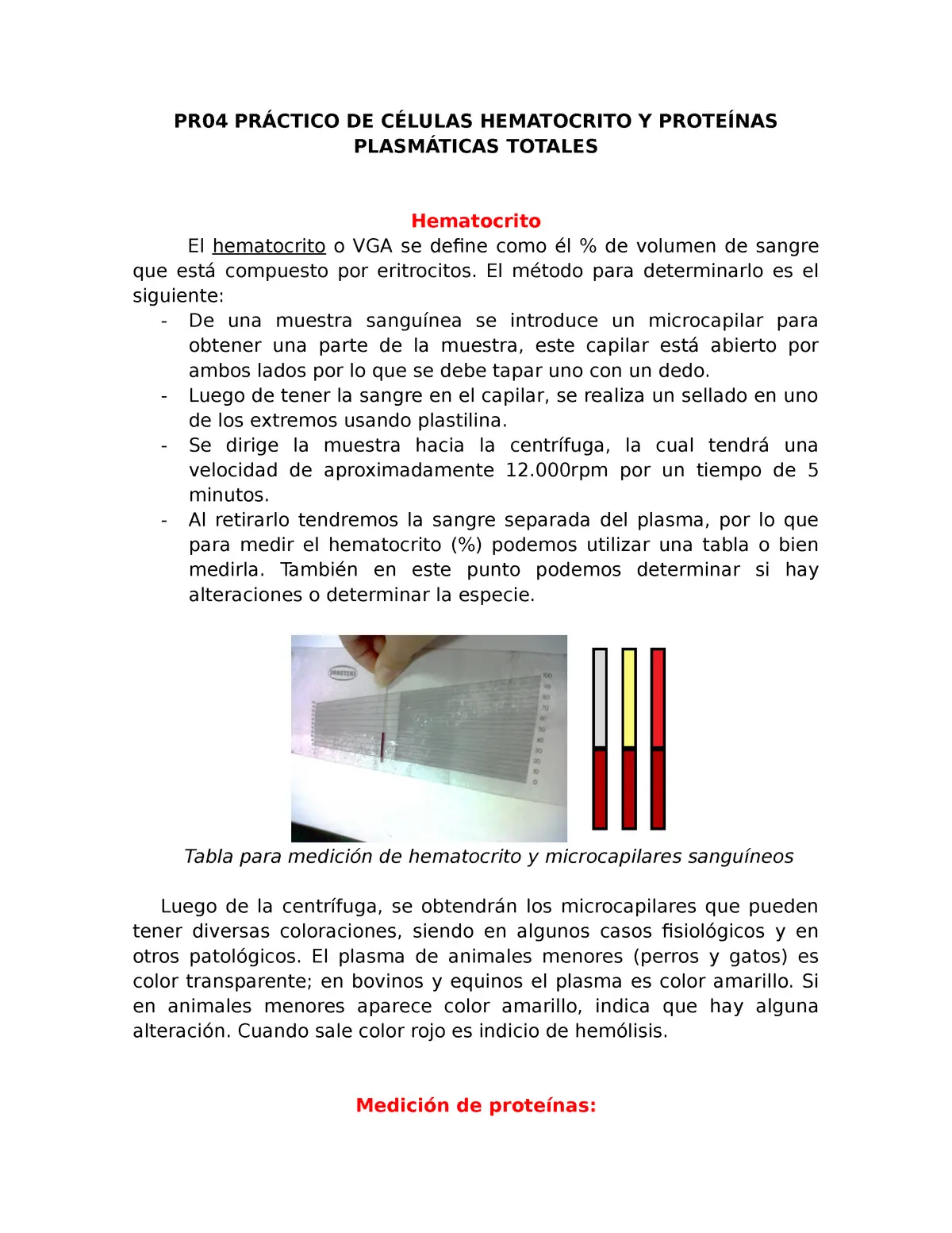 como medir el fibrinogeno en un capilar de microhematocrito - Cómo se toma el examen fibrinógeno