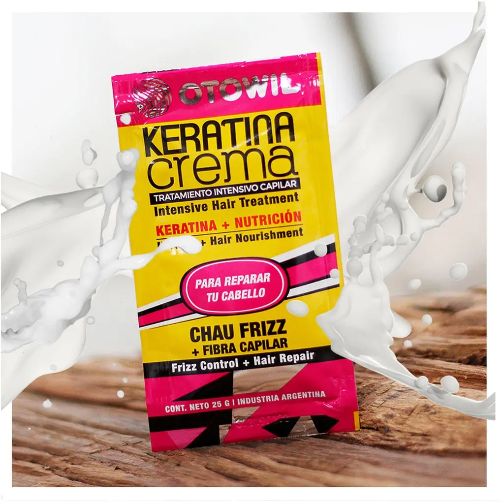 keratina en crema tratamiento intensivo capilar otowil - Cómo se usa Otowil keratina crema