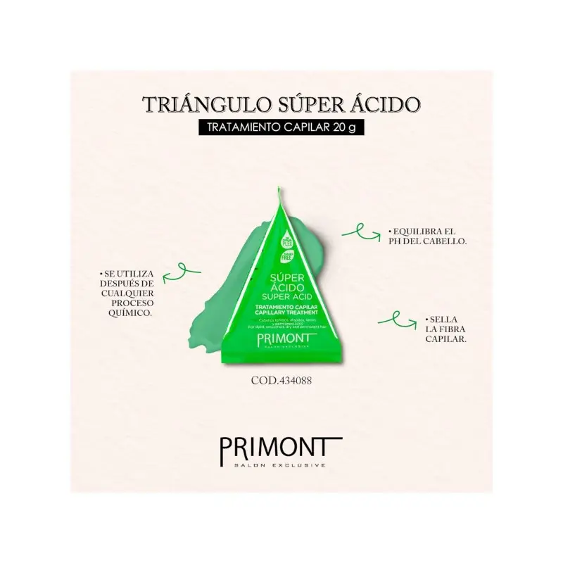 como usar tratamiento capilar super acido primont - Cómo usar crema extra acida