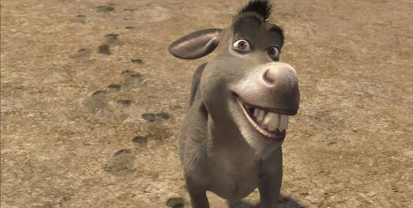 burro de shrek peluca - Cuál es la frase del Burro de Shrek