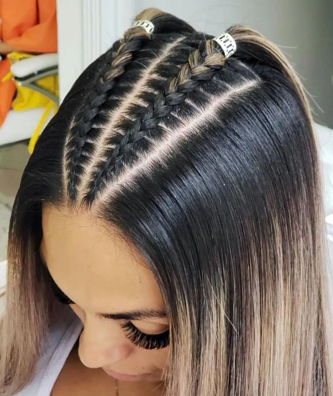 peinados con trenza arriba y pelo suelto - Qué es una trenza de sirena