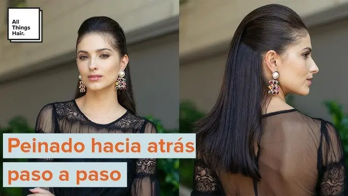 pelo recogido hacia atras - Qué significa traer el cabello recogido