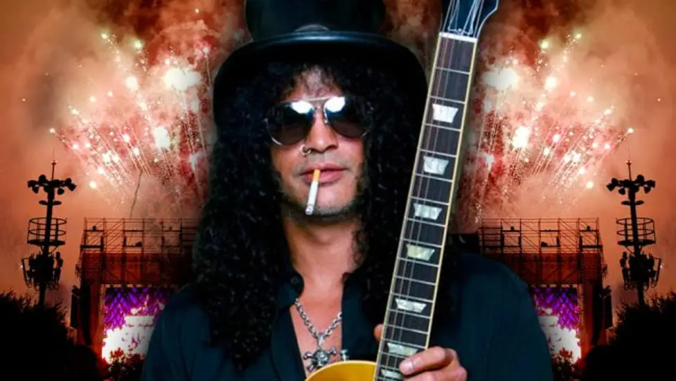 slash sin peluca - Que tomaba Slash