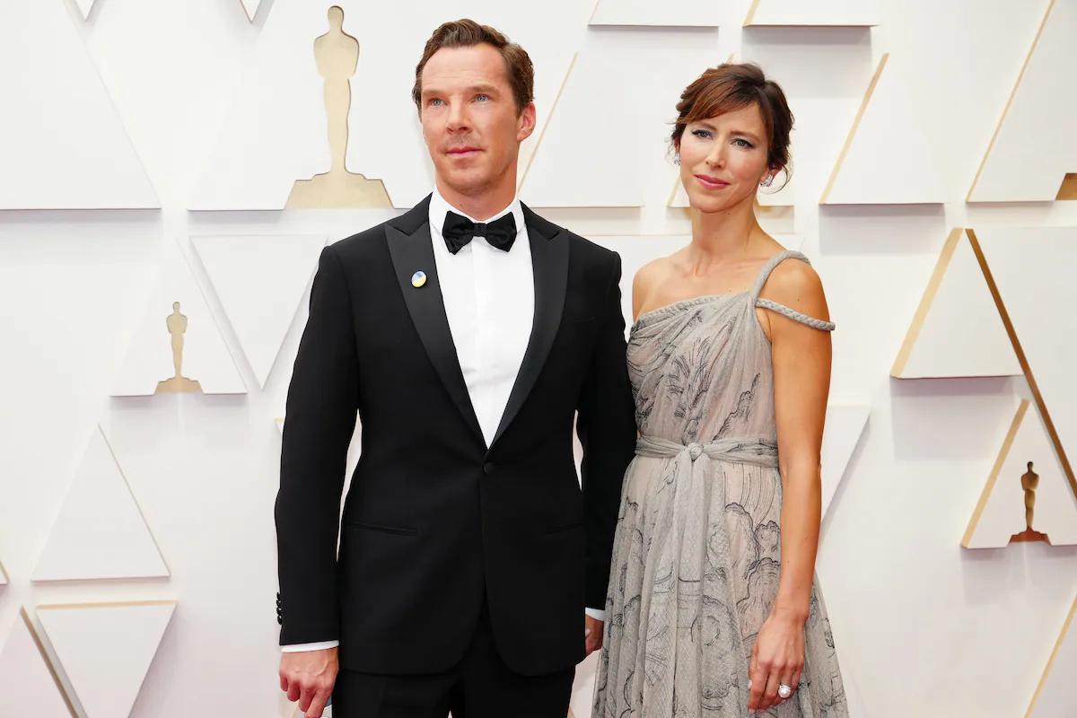 benedict cumberbatch con peluca rubia - Quién es la novia de Benedict Cumberbatch